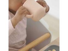 Beaba Silicone Learning Set Art.913527 Pink Silikona trauku komplekts