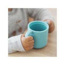 Beaba Silicone Cup Art.913525 Pink Silikona mācību krūze ar rokturiem, 170ml