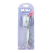 Beaba Brosse Art.920366 Green Blue  Щетка с натуральным мягким волосом + расческа