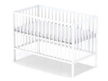 Bocian Kids  Magda Art.139654 White  Детская деревянная кроватка 120x60см