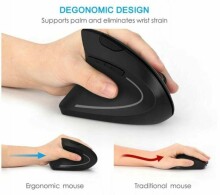 Bezvadu tastatūra un ergonomisks peles komplekts