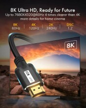 8K HDMI vads 0.5m