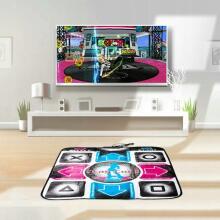 Dance Mania Dancing Mat Art.140175 Танцевальный коврик Dance Mania Dancing Mat с USB, RCA или HDMI выходами, беспроводным подключением, пультом управления, для одного или двух игроков