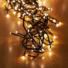 200 LED Kalėdinė lauko lempučIų girlianda 18,7m., šilta šviesa