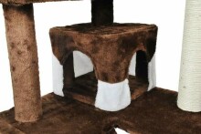 Kaķu skrāpis 120 cm – Vangaloo, brūns