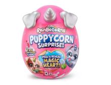 RAINBOCORNS plīša rotaļlieta ar piederumiem Puppycorn Surprise, 4 sērija, 9251
