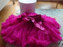 LaVashka Luxury Skirt  Strawberry Cream Art.140576 Super kuplie svārciņi princesēm