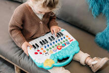 Fisher Price Animal Piano Art.16202972 Bērnu pianino (ar gaismas un skaņas effektiem)