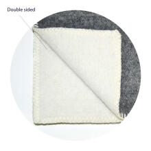 La bebe™ Lambswool 70х100 Art.140663 Grey/White 70x100 cm