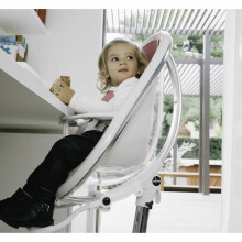 Mima Moon 2G High Chair Art.H104RH-BL Black Bērnu barošanas krēsliņš(Izcila kvalitāte)
