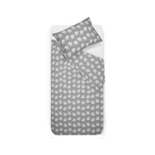Kids Bedding Set Saldus Sapnas Art.G02454 Owl Light Grey  Хлопковое постельное белье из 3-х частей 100x140 (+5см)