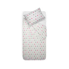 Kids Bedding Set Saldus Sapnas Art.G02454 Stars  Хлопковое постельное белье из 3-х частей 100x140 (+5см)