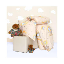 Kids Bedding Set Art.G02454 Teddy  Хлопковое постельное белье из 3-х частей  100x140 (+5см)