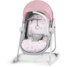 Kinder Kraft Nola 5 in 1 Art.KBNOLA00PNK0000 Peony Rose Шезлонг-качалка 5 в 1