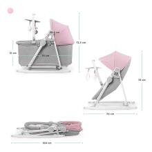Kinder Kraft Nola 5 in 1 Art.KBNOLA00PNK0000 Peony Rose Шезлонг-качалка 5 в 1