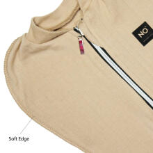 La Bebe™ NO Swaddle Up Art. 9-42-221 Camel Kokvilnas ietināšanas autiņš/guļammaiss no 3,2 kg līdz 6,4 kg.