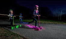 YVOLUTION skrejritenis Neon Glider, green, 100965