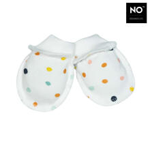 La Bebe™ NO Baby Mittens Art. 10-02-221 Dots Детские рукaвички/антицарапки из мягкого хлопка