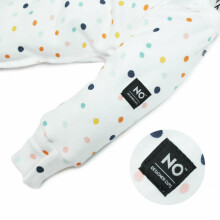 La Bebe™ NO Baby Body Art.10-10-222 Dots Zīdaiņu bodiji no 100% kokvilnas ar garām piedurknēm