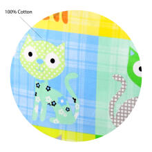 UR Kids Bedding Art.141145 Cat Kokvilnas gultas veļas komplekts no 3 daļam