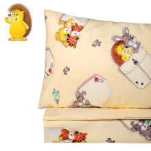 UR Kids Bedding Art.141146 Hedgehog Комплект детского постельного белья из 3-х частей