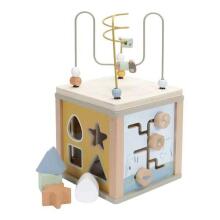Little Dutch Activity Cube Art.7030 Attīstošāis aktivitātes kubs loģiskai domāšanai