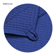 La Bebe™ NO Baby Towel  Art.141192 Indigo Dvielis bērniem  no vafeļauduma 25x25cm (100% kokvilna)
