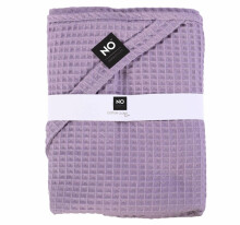 La Bebe™ NO Baby Towel  Art.141194 Lilac  Вафельное полотенце  детское с капюшоном  75x75см