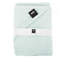 La Bebe™ NO Baby Towel  Art.141195 Mint  Вафельное полотенце  детское с капюшоном  75x75см