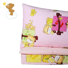 UR Kids Bedding Art.141302 Bear Kokvilnas gultas veļas komplekts no 3 daļam