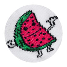 Be Snazzy Socks Art.ST-15 Детские хлопковые носочки Baltas ar arbūzu
