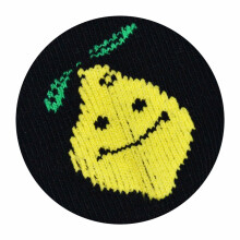 Be Snazzy Socks Art.ST-15 Bērnu kokvilnas zeķītes Melnas ar citronu