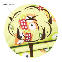 UR Kids Bedding Art.141327 Owl Green Детский пододеяльник из 100% хлопка 120x100cm