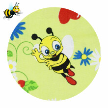 UR Kids Bedding Art.141342 Bee Детский пододеяльник из 100% хлопка 140x100cm