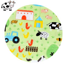 UR Kids Bedding MIX Art.141351 Детский пододеяльник из 100% хлопка 75x100cm