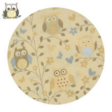 UR Kids Bedding Art.141356 Owl Bērnu virspalags no kokvilnas 140x100cm