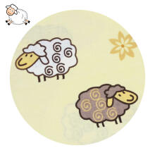 UR Kids Bedding Art.141360 Sheep Beige  Детский пододеяльник из 100% хлопка 120x100cm