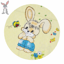UR Kids Bedding Art.141361 Rabbit  Детский пододеяльник из 100% хлопка 120x100cm