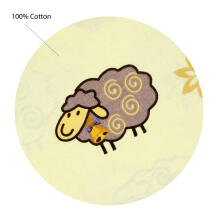 UR Kids Bedding Art.141363 Sheep Детский пододеяльник из 100% хлопка 75x100cm