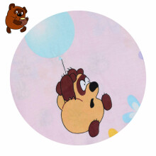 UR Kids Bedding Art.141378 Pooh Bērnu virspalags no kokvilnas 120x100cm