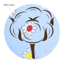 UR Kids Bedding Art.141391 Sheep Blue  Bērnu virspalags no kokvilnas 120x100cm