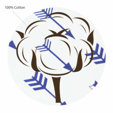 UR Kids Cotton  Art.141440 Arrow  Хлопковая пеленка для малышей 75x85 см