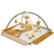 Zoogi Playmat Bear Art.40249 Brown  Развивающий коврик  с игрушками