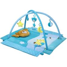 Zoogi Playmat Bear Art.40256 Blue  attīstošais paklājiņš ar mantiņam