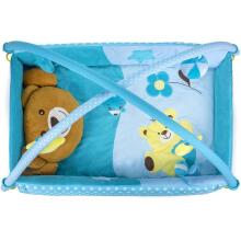 Zoogi Playmat Bear Art.40256 Blue  attīstošais paklājiņš ar mantiņam