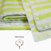UR Kids Blanket Cotton  Art.141498 Butterfly Light Green   Dabīgas kokvilnas pleds/sega bērniem 100x140cm