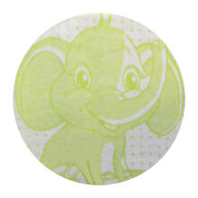 UR Kids Blanket Cotton  Art.141498 Butterfly Light Green   Dabīgas kokvilnas pleds/sega bērniem 100x140cm