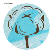 UR Kids Blanket Cotton Art.141500 Boat Blue  Детское одеяло/плед из натурального хлопка 75x100см