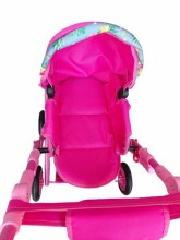 Atix Doll Stroller Agatka Art.141505 Mix  Кукольная коляска с сумкой
