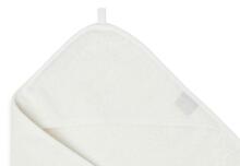 Jollein Bathcape Ivory Art.534-514-66041 Детское Полотенце после купания с капюшоном 75x75см